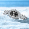 Women's Diamond Crystal Stainless Steel Dress Watch