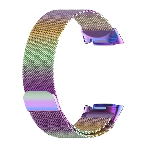 Fitbit Charge 5 6 Stainless Steel Magnetic Band - Stylish Durable