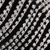 Rhinestone Fringe Tassel Choker Chain Necklace