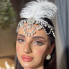 Ostrich Feather Headband Hair Accessory