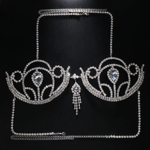 Crystal Bikini Top Body Chain