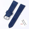 Polar Suede Leather Watch Strap For Polar Smartwatch - Handmade Quick Release