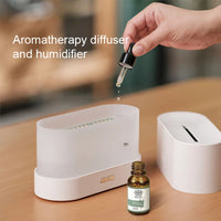 Aroma Diffuser & Air Humidifier - Ultrasonic LED Essential Oil