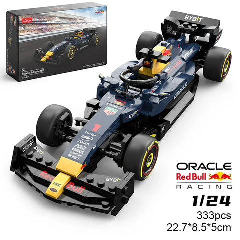 1/24 2023 F1 Red Bull RB19 №1 Макс Ферстаппен №11 Формула Переса Гоночний автомобіль Alfa Romeo C42 Будівельний блок Модель Іграшковий автомобіль Цеглинки