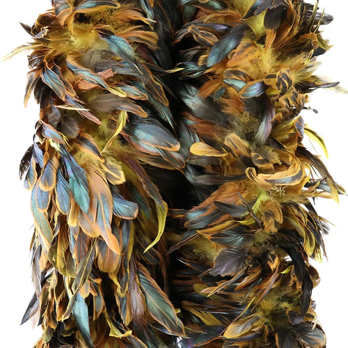Natural Fluffy Rooster Feather Marabou Boa