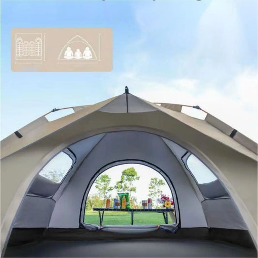 Automatic Quick-opening Tent Outdoor Self-driving Travel Camping Tent Automatic Quick-open Tent Two doors and two windows