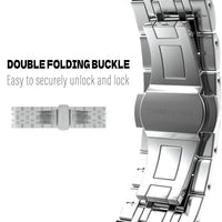 Garmin Stainless Steel Strap - Premium Metal Wristband