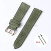 Amazfit Leather Watch Strap Vintage Suede Quick Release - Handmade Stitching