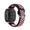 Fitbit Versa & Sense Silicone Band - Breathable Stylish Straps