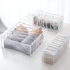 3PCS- Closet Organizer For Socks Bra Home Separated Underwear Storage Box 6 Grids7 Grids11 Grids Jeans Bra Organizer Foldabl