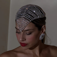 Rhinestone Crystal Head Chain