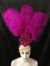 The Stardust Flora Cabaret Crown – Five-Flower Rhinestone Headdress