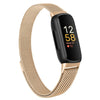 Fitbit Inspire 3 Metal Magnetic Loop Band – Stainless Steel Mesh Strap
