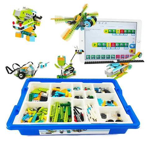 WeDo 2.0 Educational FunctionsParts Compatible 45300 Core Set Building Blocks DIY Toys Christmas Gifts