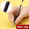 48pcs Gel Pens with Transparent Barrel, 0.5mm Smooth Writing for Office & School, Includes 6 Black Pens +42 Refills