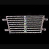 AB Rhinestone Crystal Wrap Tier Bracelet