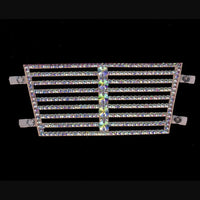 AB Rhinestone Crystal Wrap Tier Bracelet