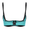 Lace Underwire Half-Cup Balconette Bra