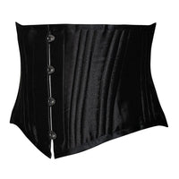 24 Steel Bone Underbust Corset Heavy Duty Waist Trainer Cincher Bustier