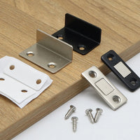 1-10PCS Strong Magnetic Cabinet Catches Magnet Door Stops Hidden Door Closer With Screw For Closet Cupboard Furniture Hardware