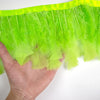 Professional Turkey Feather Fringe Trim 10-15cm