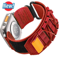 Apple Watch Nylon Strap - Tactical Loop Band for Series 8 7 6