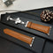 silver button brown / 38mm 40mm 41mm (42mm S10 & S11)