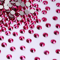 SS3-SS30 Red Series Non-Hotfix Glass Flat-Back  Rhinestones