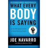 What Every Body Is Saying By Joe Navarro Paperback English Book Guide To Speed-Reading People