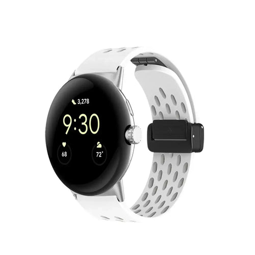 Google Pixel Silicone Band - Breathable With Magnetic Clasp
