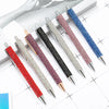 Press Metal Ballpoint Pens Diamond Multi-color Gift Pen Creative Office Supplies Student Stationary Supplies Accessory