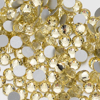 SS3-SS30 Yellow Series Non-Hotfix Glass Flat Back Rhinestones