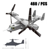 2024 Sluban WW2 Military Russia Air Weapon Mi-24 Helicopters Hind Model Building Blocks Classics Fighter Bricks Plane Toy