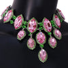 Multicolored Rhinestone Crystal Necklace