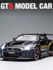 1/32 Nissan Skyline GTR R35 Nismo GT3 Racing Toy Car Model For Children RMZ CiTY Diecast Alloy Miniature Sound Light Collection