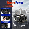 7.5HP 4 Stroke Gas Engine Go Kart Motor Engine, 210CC OHV Air Cooled Pullstart Motor Single Cylinder Gas Engine (3600RPM Speed)