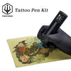 POSEIDON Tattoo Pen Kit Rotary Wireless Tattoo Machine Kit Coreless Motor High Quality Tattoo Gun Kit for Tattoo Artist