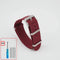 Wine Red-Steel / 22mm