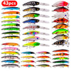 Fishing Lure Set Fishing Hard Bait Mini Minnow Floating Swing Crankbait Crazy Wobblers Artificial Bionic Crank Lures