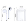 i7 MINI Wireless Bluetooth Earphone 5.0 Stereo Earbuds Headset Спортивні бездротові навушники із зарядною коробкою для всіх смартфонів