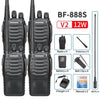 2/4PCS Baofeng BF-888S 12 Вт Двохдіапазонна портативна рація UHF 400-470 МГц у режимі очікування USB Ham для полювання