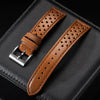Amazfit Leather Band for Smartwatch - Vintage Calfskin Breathable Strap