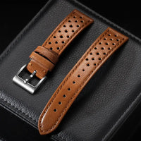Amazfit Leather Band for Smartwatch - Vintage Calfskin Breathable Strap