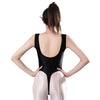 Backless High-Cut Sheer Oil Glossy Bodysuit Satin Smooth Leotard