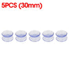 5/20PCS Double Sided Plastic Suction Cup Vacuum Non-slip Clear Sucker Pad for Glass Car Window Table Top Spacer DIY Soap Holder