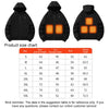 Electric USB Heating Sweaters Hoodies Men Women Winter Warm Heated Clothes Charging Thermal Heated Jacket Outdoor Sportswear