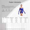 Sparkly Rhinestone & Tassel Fringe Dance Leotard with Gloves Two-Piece Stage Costume