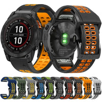 Garmin Silicone QuickFit Band -Durable Breathable Strap