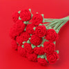 10Pcs Artificial Flower Roses Handmade Roses Home Decoration, Valentine's Day, Mother's Day, Birthday, Wedding Gifts