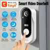 Tuya WiFi wireless smart video doorbell bidirectional outdoor HD camera 1080P support SD card/cloud storage waterproof